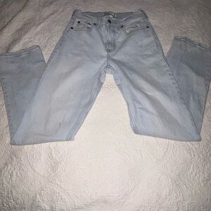 Light Blue Abercrombie & Fitch Denim Jeans